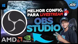 Novos ENCODER AMD e NVIDA no OBS STUDIO 100% Funcional com plugins oficiais ATUALIZAÇÃO - 2025