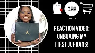 REACTION VIDEO: UNBOXING MY FIRST JORDANS! || SOUTH AFRICAN YOUTUBER