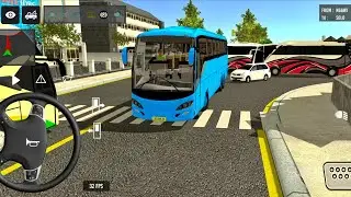 Indonesia Coach bus driving | Euro bus simulator 2025 Android gameplay