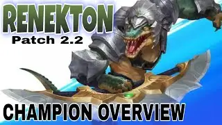 RENEKTON CHAMPION OVERVIEW | LOL: WILD RIFT