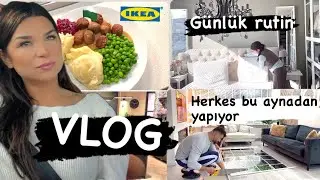 O MEŞHUR AYNADAN BİZDEN YAPTIK | IKEA ALIŞVERİŞ | YEMEK 🥙 VLOG