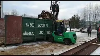 Вывоз строительного мусора с производства Санкт-Петербург МусороБосс