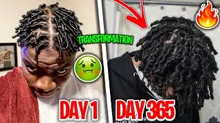 MY 1 YEAR DREADLOCK JOURNEY | Day 1 To Day 365