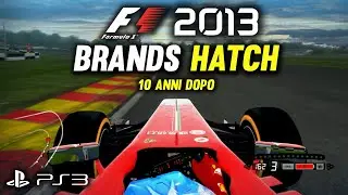 F1 2013 - Gran premio a BRANDS HATCH con le F1 MODERNE! (PS3 Gameplay)
