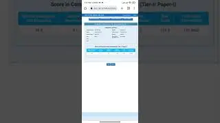 My CGL 2021 tier 1score card.😕