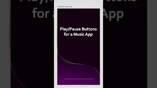 Designing Music App Buttons in Figma | UX/UI Design | 
