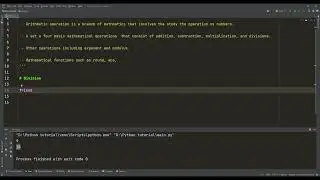 9- Arithmetic Operations and Mathmetical Functions