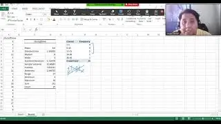 The Frequency Distribution Table in Microsoft Excel 2013 using the Pivot Table