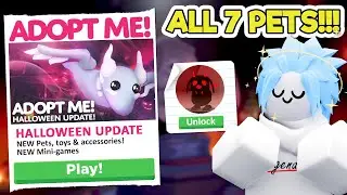 ALL HALLOWEEN PETS REVEALED🎃Scorpion Pet Adopt Me (Roblox)