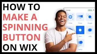 How to Make a Spinning Button on Wix [QUICK GUIDE]