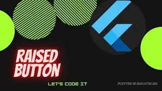 Buttons in Flutter | RaisedButton - Flutter In Malayalam