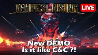 [LIVE] Command & Conquer in NEW ?! Let's Play the new Tempest Rising Demo