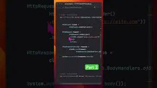 Java 11 New HTTP Client API Part 2  #coding #httpclient #java11 #new
