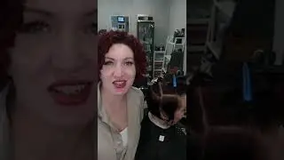 а как вы делаете Вычес пряди при срезе?