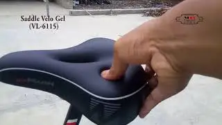 Jok Sepeda gunung, touring, city bike, hybridebike  merk Velo VL-6115 Gel