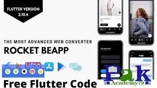 Flutter Web to App Convert (User and Admin Panel)