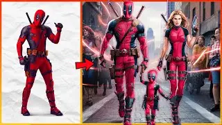 Super Family Unite 👪: Marvel & DC Heroes Transformed into a Super Family (2024) 💥