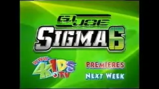 4KidsTV — "G.I. Joe: Sigma 6" promo (2005)