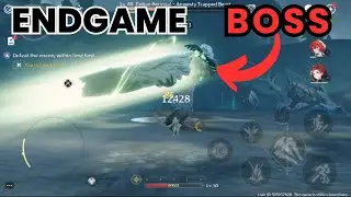 MOBILE PLAYER TAKES ON ENDGAME BOSS IN WUTHERING WAVES
