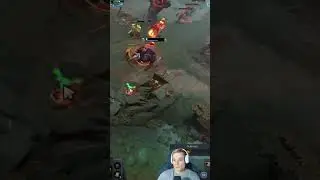 Наказал Лину под башней и остался жив. #dota2 #дота2 #игры