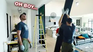 Installing Custom Louvers In $1,000,000 Home