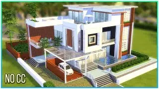 Sims 4 Speed Build - Modern Dream Villa | Kate Emerald