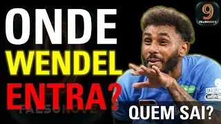 Com WENDEL CONTRATADO pelo Fla, em qual posição jogaria?