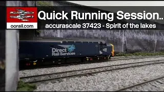 Explore British Railways: Accurascale Class 37/4 in DRS Livery Meets Hornby Mark 2F/2E  | oorail.com
