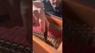 Touching Up a Slightly Out Of Tune Piano DIY