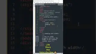 Padding and width in css- padding and width ko kaise use kre - how to use padding and width 