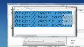 tutorial in how to create a torrent 2011 (HD) std
