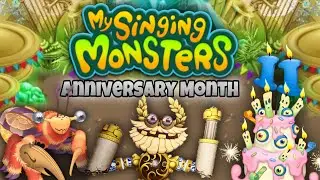 All of the big things in My singing Monsters Anniversary Month!