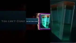 You can’t clone a clone.