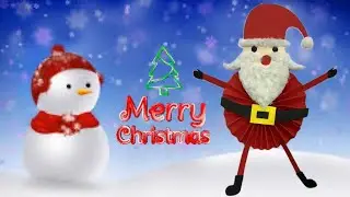 Magical Santa Claus Paper Craft for Kids | Festive DIY School Craft