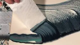 Lets Do the Swoosh Swipe   Fluid Art, Acrylic Swipe, Acrylic Pour Painting, Acrylic Painting