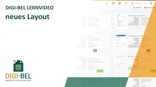 neues Layout in der DIGI-BEL Webumgebung