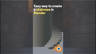 Easy Way to Create a Staircase With Array Modifier in Blender 