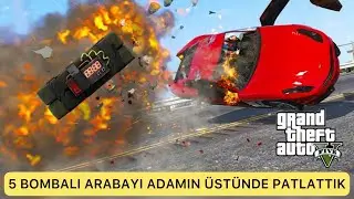 5 Adet Yapışkan Bombayla Tank Savar Yaptık | GTA Online (PS5)