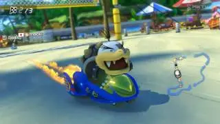 Wii U - Mario Kart 8 - Another Exploit? - The Actions in Demon Sliding