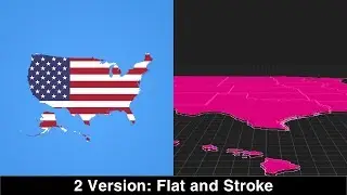 USA Map Kit - After Effects Template