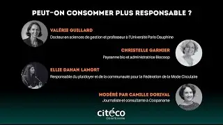 Conférence ESS : Peut on consommer plus responsable ?