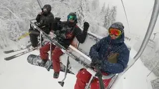 GoPro - Fresh powder snowboarding in Gérardmer
