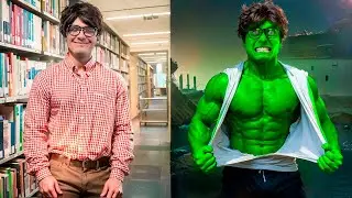 CRAZY HULK Transformation in Real Life!