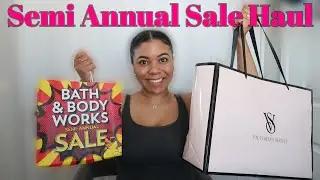SEMI ANNUAL SALE HAUL PART 2 | BATH AND BODY WORKS & VICTORIAS SECRET