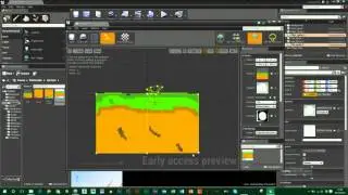 Unreal 4 - Setting up initial 2D Game with custom sprites