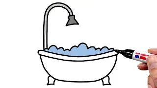 How to Draw a Bath