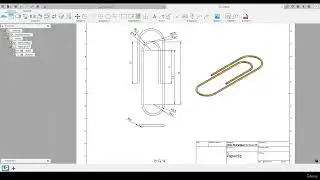Practice Paperclip Sweep In Fusion 360 || Autodesk Fusion 360 Training Tutorial 87
