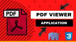 PDF Viewer application using PHP and CSS || PHP Tutorials for beginners