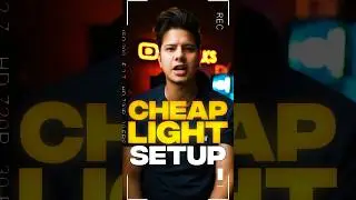 Easy Video Light Setup