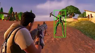 Cheating In Fortnite With The Best Softaim 🎯 (Fortnite Hack)